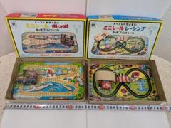 トープレのぜんまい　ミニレール ポッポ　ミニレール レーシング　ブリキ　日本製 トープレのぜんまい ミニレール ポッポ ミニレール レーシング