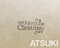 消しゴムはんこ。メリークリスマスのサムネイル