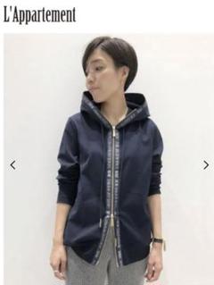 ■アパルトモン■アメリカーナ■logo parka/ロゴパーカー■ネイビー■ L'Appartement DEUXIEME CLASSE - AMERICANAアメリカーナ 2021 L