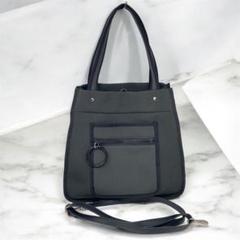 訳アリ　美品　PAPILLONNER　WETライン　トートバッグ　L　黒 PAPILLONNER（パピヨネ）の「【PAPILLONNER/パピヨネ】WETライン