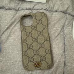 GUCCI GGパターン iPhoneケース13対応
