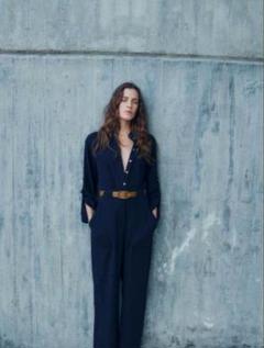 ZARA ベルトジャンプスーツ　Lサイズ　新品未使用