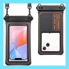 防水ケース スマホ防水ケース 水に浮く エアバッグ内蔵 IPX8認定防水
