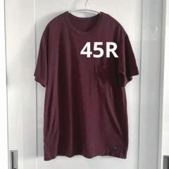 【美品】45R R刺繍 Tシャツ 綿100 ユニセックス 4 極美品】45R R刺繍 Tシャツ 綿100 ユニセックス 3 - メルカリ