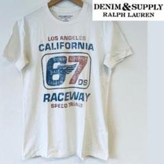 美品ラルフローレン　上品なビンテージ感たっぷりＴシャツ　限定　希少　デニサプ