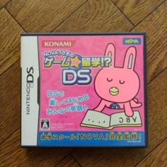 【お値下げ】NOVAといっしょにゲームで留学!? DSソフト