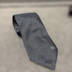 美品　バーバリー　ネクタイ　ホースマーク　無地　黒のサムネイル