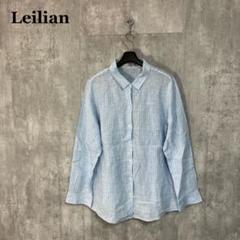Leilian 麻100% 長袖ブラウス 13＋ Leilian 麻100% 長袖ブラウス 13＋ - メルカリ