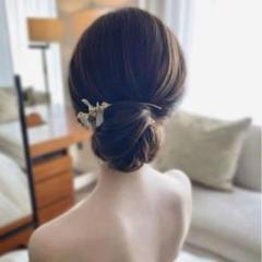 flua 2way flower haired ブライダルアクセサリー