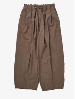 Sillage circular pants brown melangeのサムネイル