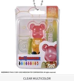超激レア　ベアブリック　be@rbrick　クリアマルチカラー 超激レア ベアブリック be@rbrick クリア マルチカラー