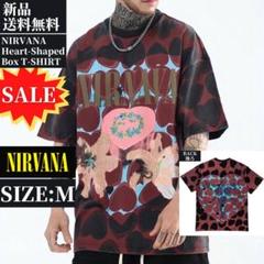 新品⭐️NIRVANA ニルヴァーナハートシェイプドボックス Tシャツ Mサイズのサムネイル