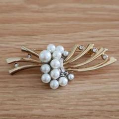 ビンテージブローチ 3774】ヴィンテージ ビンテージ ブローチ アクセサリー - メルカリ