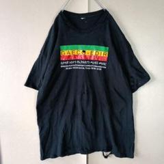 ボロTシャツ　ラスタカラー　ダメージ加工　グランジ　カートコバーン