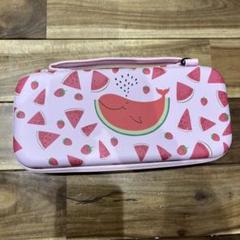 匿名配送❣️Nintendo Switch ケース スイカ くじら ピンク