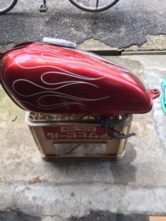 SR400 純正タンク ボバー