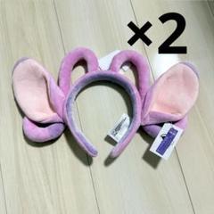 上海ディズニーランド　ツイルパールリボン パール カチューシャ Disney - 即日発送上海ディズニー パールカチューシャの通販 by