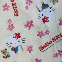 1999年代ハローキティプリント生地