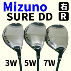 Mizuno / ３本が同じ長さ・重さのワンレングス、あのSURE DD初代 Mizuno / 3本が同じ長さ・重さのワンレングス、あのSURE DD初代