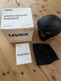 uvex primo スノボ用　ヘルメット　ブラック　マット　Lサイズ　美品 uvex primo スノボ用 ヘルメット ブラック マット Lサイズ 美品