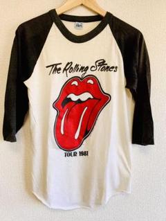 【ビンテージ】ローリング•ストーンズ 1981年 ツアー Tシャツ M