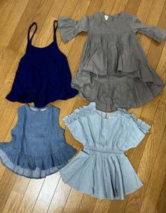 新品未使用　子供服１１０㎝まとめ売り　４点セット　ワンピース　チュニック