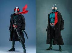 1/1 真紅のマフラー　仮面ライダー　マフラー　アトラク 　CSM コスプレ Yahoo!オークション - 真紅のマフラー 仮面ライダー 1号 2号 50