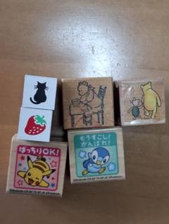 スタンプセット　ポケモン　プーさん