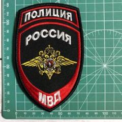 ロシア 警察　バッジ （バッジ番号008805） ロシア 警察 バッジ （バッジ番号008805） ロシア警察青色の印章
