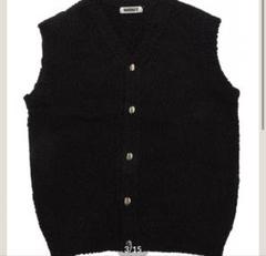 【週末限定お値下げ】NKNIT mini V-neckKNITvest ニット 新品未使用】NKNIT mini V neck knit vest