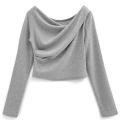 GRL ドレープカシュクールトップス[dk1362]のサムネイル