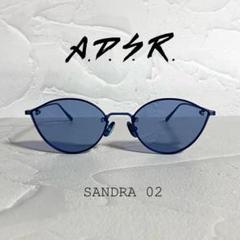 【稀少極美品】 A.D.S.R SANDRA 02 マットブルー 付属品つき 稀少極美品】 A.D.S.R SANDRA 02 マットブルー 付属品つき