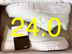 NIKE Wエアフォース1PIXEL◆24.0cm