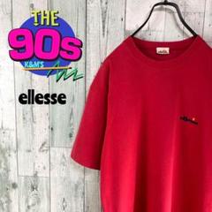 80's 90's ellesse エレッセ　日本製　シングルステッチTシャツ