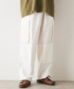 【サイズ交換ＯＫ】 ARMY TWILL アーミーツイル リネンコットンイージーカーゴパンツ パンツ