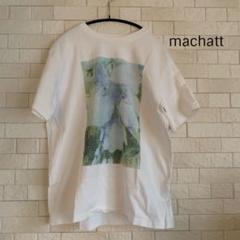 MACHATT レースTシャツ 白 マチャット レースカラーブラウス ホワイト