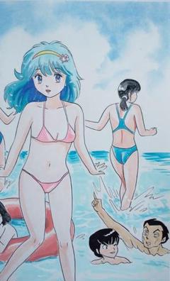 ◇光の海へ…◇手描きイラスト 海中光芒 - ibisPaint