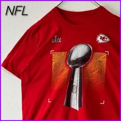 【使用感あり】 NFL スーパーボウル プリント Tシャツ L相当