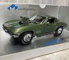 MOTOR BOX CORVETTE STINGRAY 1/18 京商　超レア MOTOR BOX CORVETTE STINGRAY 1/18 京商 超レア - メルカリ