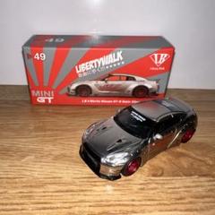 【新品】MINI GT LB★Works Nissan GT-R ライトグリーン MINI GT LB-WORKS Nissan GT-R (R35) Magic Green / No. 145