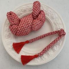 ぼちぼち.comさま専用 七五三髪飾り かのこセット③ はねず色×桜色 6-71 ぼちぼち.comさま専用 七五三髪飾り かのこセット③ はねず色