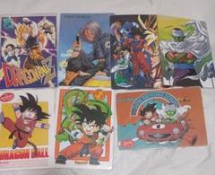 鳥山明　ドラゴンボール　７点　初期　Z　下敷き まとめ売り レア当時モノあり 鳥山明 ドラゴンボール 7点 初期 Z 下敷き まとめ売り レア当時