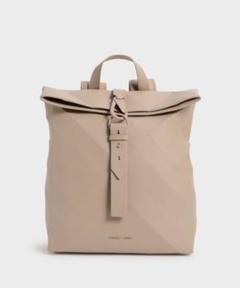極美品⭐️CHARLES & KEITH バックパック CHARLES ＆ KEITH デイバック リュック フロントフラップ