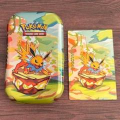海外限定】サンダース ポケモン mini tin 缶 ダメカンケース