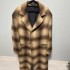 ZARA 希少　チェスターコート　L ベージュチェック