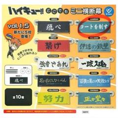 ハイキュー!! ミニ横断幕 vol.1.5