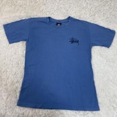 ステューシー Tシャツ ブルー USA製