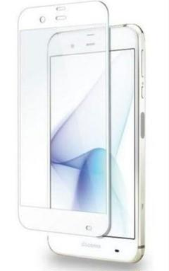 AQUOS ZETA SH-04H 強化ガラスフィルム ホワイトフレーム