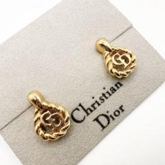 2597 極美品✨　Dior　ピアスCD ロゴ　希少　刻印 2597 極美品✨ Dior ピアスCD ロゴ 希少 刻印 - メルカリ