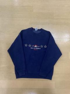 一点物 vintage 80s サンフェード 鬼焼け ナス紺 茄子紺 スウェット